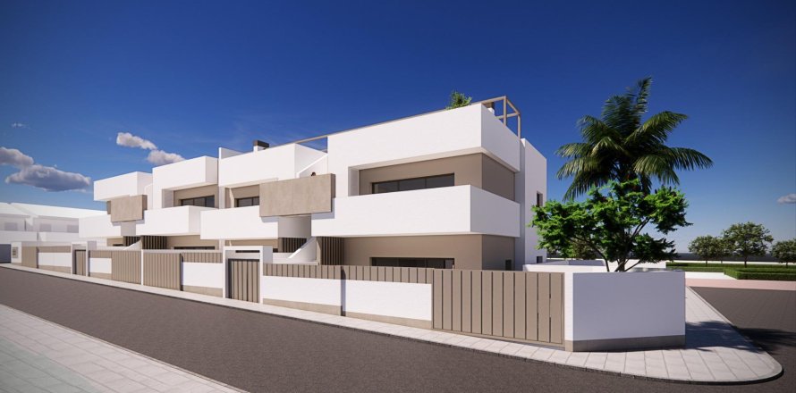 Bungalow i Pilar de la Horadada, Alicante, Spanien 3 sovrum, 93 kvm. Nr. 161203