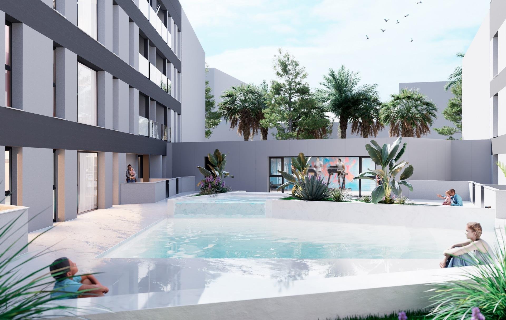 Appartamento a Lo Pagan, Murcia, Spagna 3 camere da letto, 87 mq. N° 161205