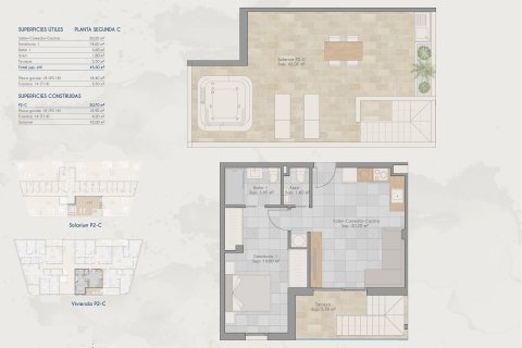 Huoneisto myytävänä Lo Pagan, Murcia, Espanja, 2 makuuhuonetta, 69 m2 No. 161207 - kuva 11