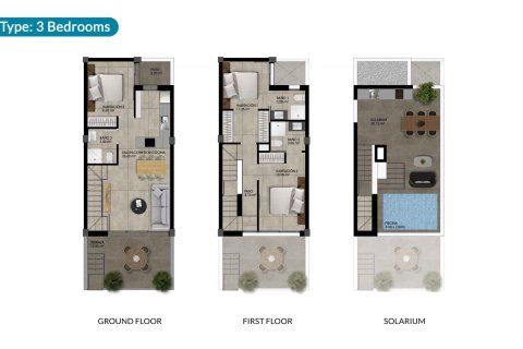 Townhouse zum Verkauf in Dolores, Alicante, Spanien 3 Schlafzimmer, 87 m2 Nr. 187112 - Foto 12