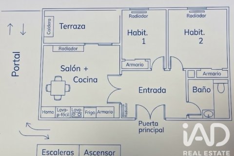 Huoneisto myytävänä San Andres del Rabanedo, Leon, Espanja, 2 makuuhuonetta, 68 m2 No. 195799 - kuva 26