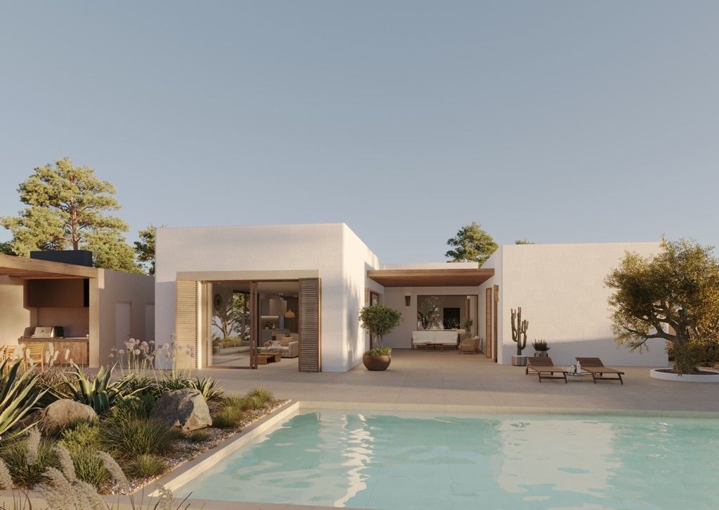 Villa en Moraira, Alicante, España 4 dormitorios, 214 m2 No. 99696