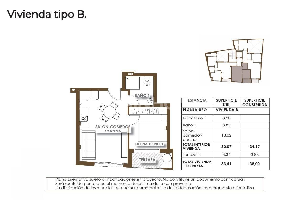 Wohnung in Torrevieja, Alicante, Spanien 2 Schlafzimmer, 66 m2 Nr. 148738