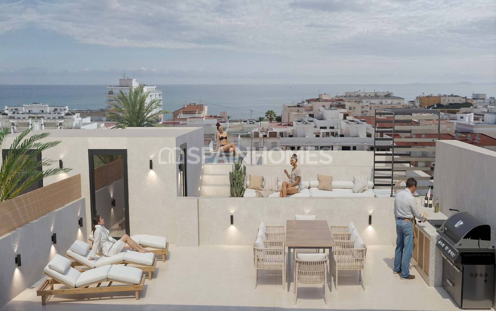 Huoneisto Torrevieja, Alicante, Espanja 1 makuuhuone, 55 m2 No. 148736
