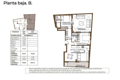 Продажа квартиры в Торревьеха, Аликанте, Испания 1 спальня, 55м2 №148736 - фото 13