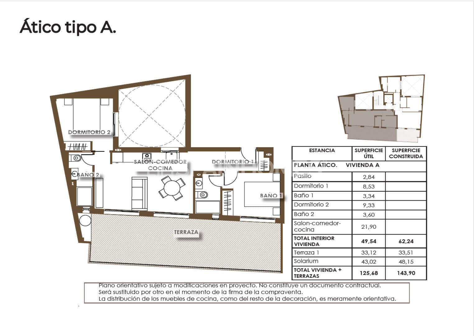 Huoneisto Torrevieja, Alicante, Espanja 1 makuuhuone, 55 m2 No. 148736