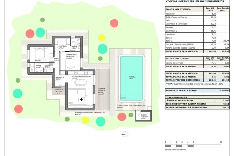 Продажа виллы в Пиносо, Аликанте, Испания 2 спальни, 131м2 №170871 - фото 7