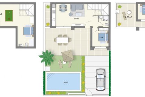 House zum Verkauf in Ciudad Quesada, Alicante, Spanien 3 Schlafzimmer, 170 m2 Nr. 165168 - Foto 13